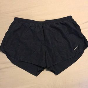 Nike Dri-Fit Running Shorts - Size L - Dark Navy Blue - New without Tags